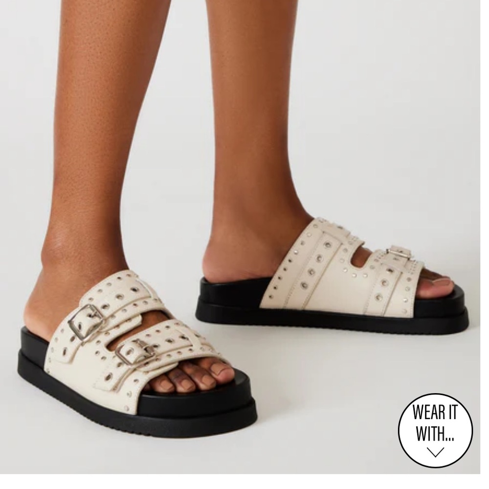 MALEK bone leather Steve Madden!